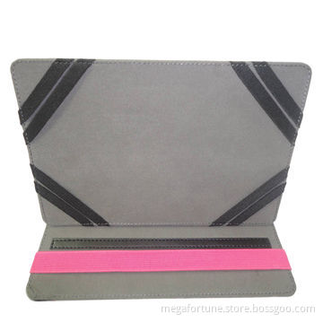 Universal Leather Case for 7" Tablet PC with Credit Card Slots and Holder